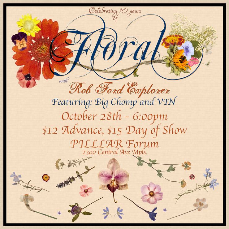 Music: Big Chomp, VIN, Rob Ford Explorer, Floral - 10/28/2024