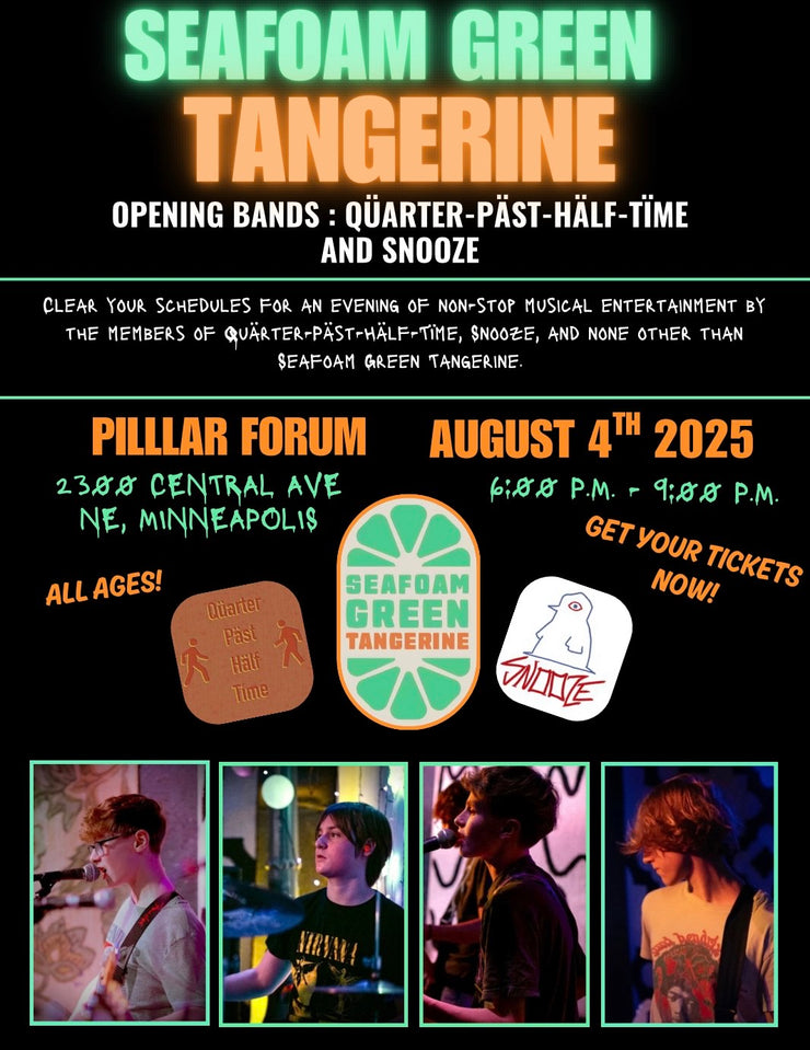 Music: Seafoam Green Tangerine - 8/4/2025