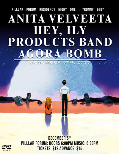 Music: Anita Velveeta Residency Night One 12/5/2025 - PILLLAR Skateboards