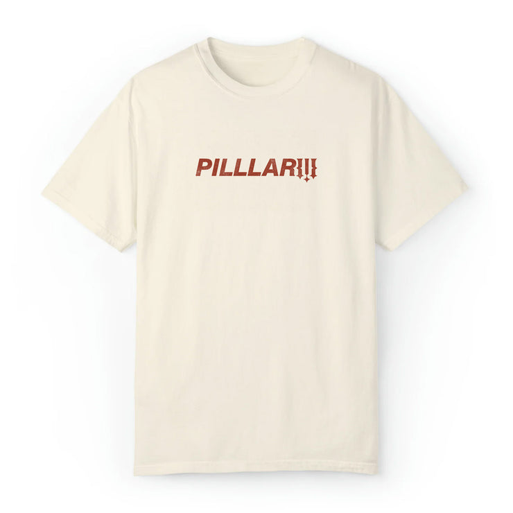 PILLLAR Shop Tee Ivory/Rust