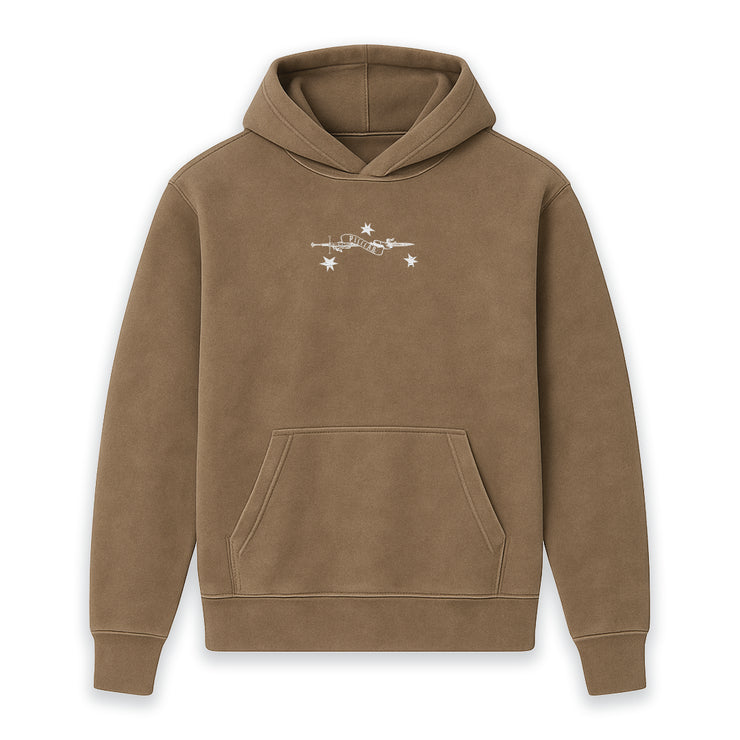 PILLLAR Sword Embroidered Hoodie