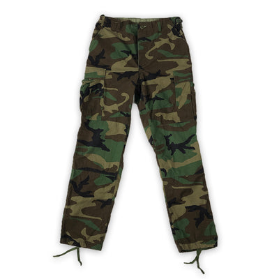 Vintage: Military Issue Camo Cargo Pants 32W-35L - PILLLAR Skateboards