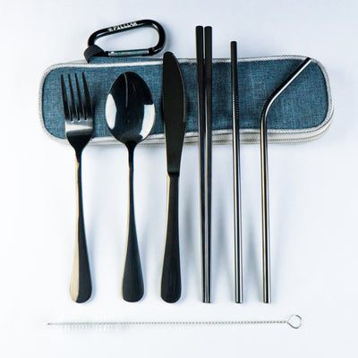 Reusable Stainless Steel Utensils - PILLLAR Skateboards