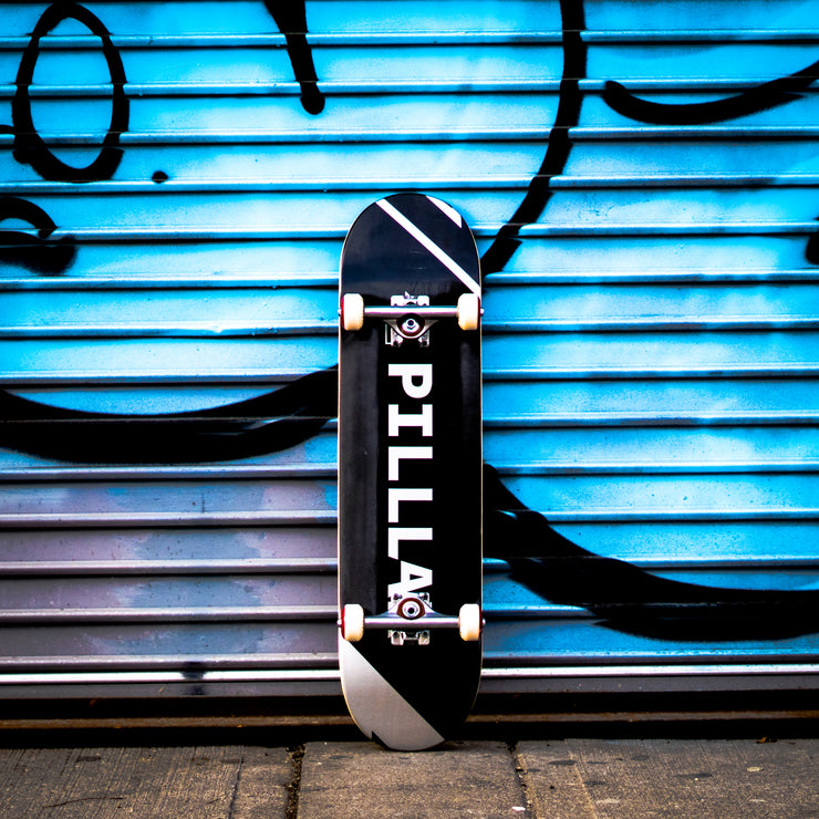 PILLLAR Logo Silver - PILLLAR Skateboards