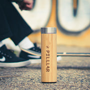 Bamboo Water Bottle 500ml - PILLLAR Skateboards