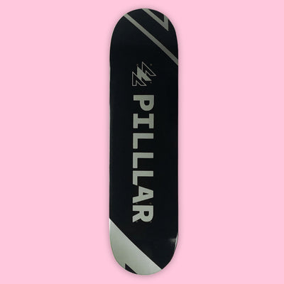 PILLLAR Logo Silver - PILLLAR Skateboards