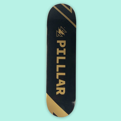 PILLLAR Logo Gold - PILLLAR Skateboards