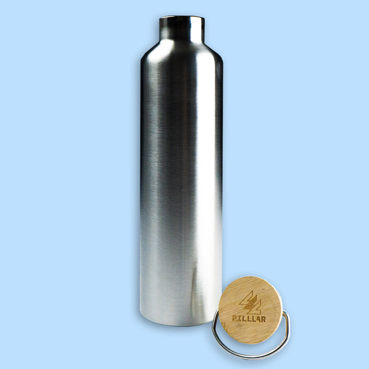 Stainless Steel Bottle 750ml - PILLLAR Skateboards