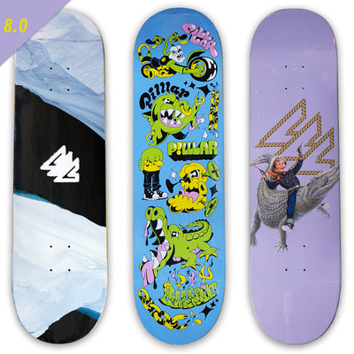 8.0 PILLLAR Bundle - PILLLAR Skateboards